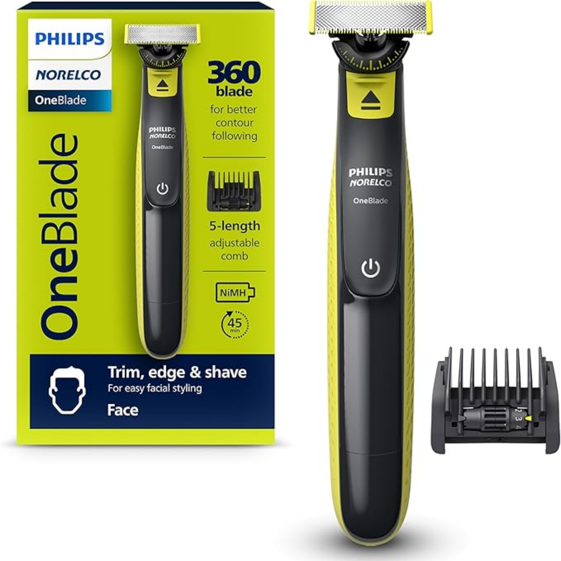 Philips Norelco OneBlade 360 Hybrid Face