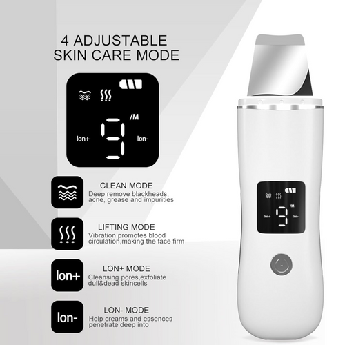 Espátula facial para exfoliar la piel
